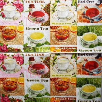 Différents thés (earl grey, thé vert,...)